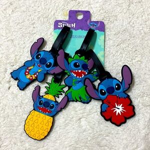 ❤️ Disney’s Lilo and Stitch Luggage Bag Tags NWT